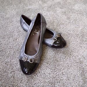 AGL leather italian flats 39